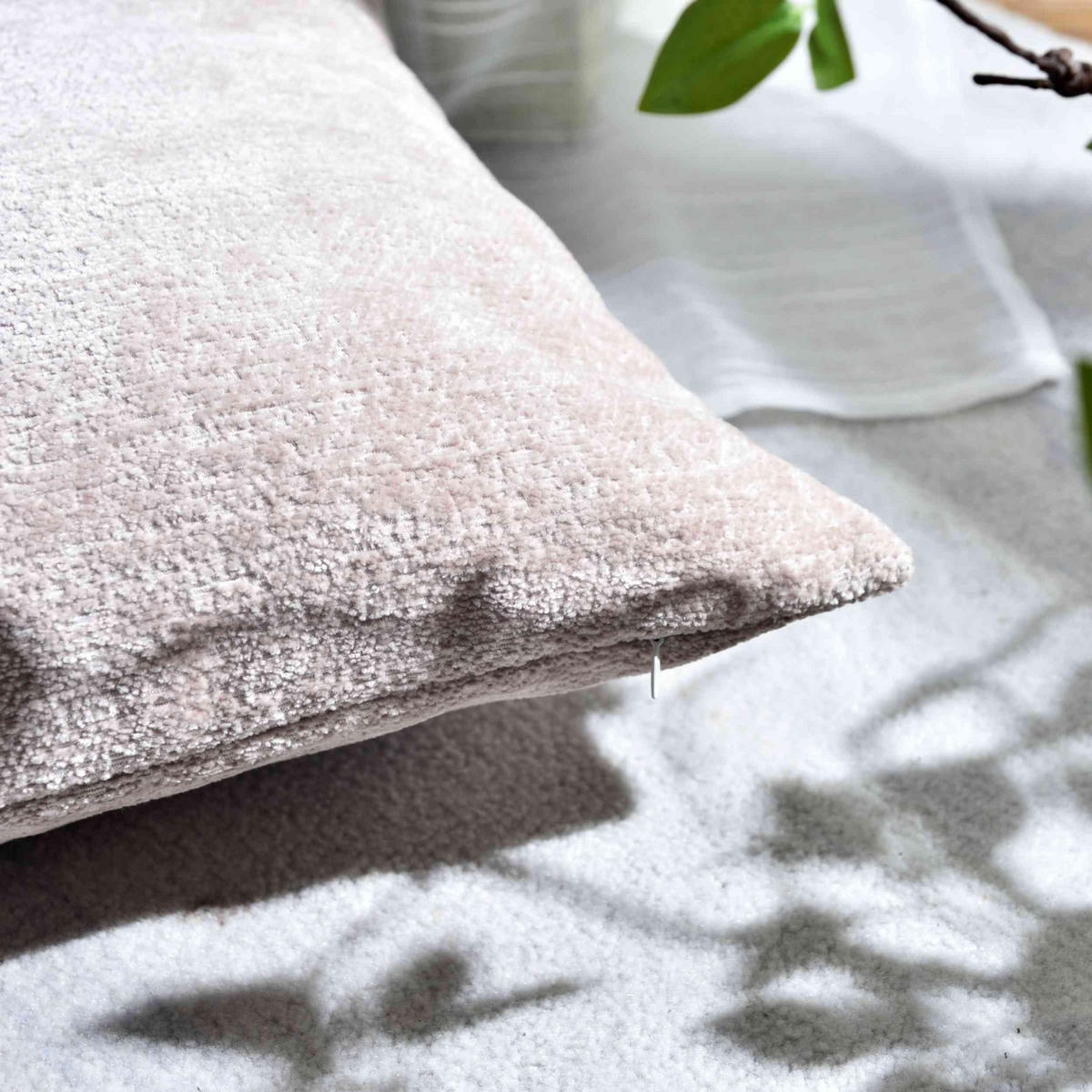 DEKOKISSEN »Nürnberg« HxB 45x45 cm Beige - Beige, Textil (45/45cm) - Gardinenbox