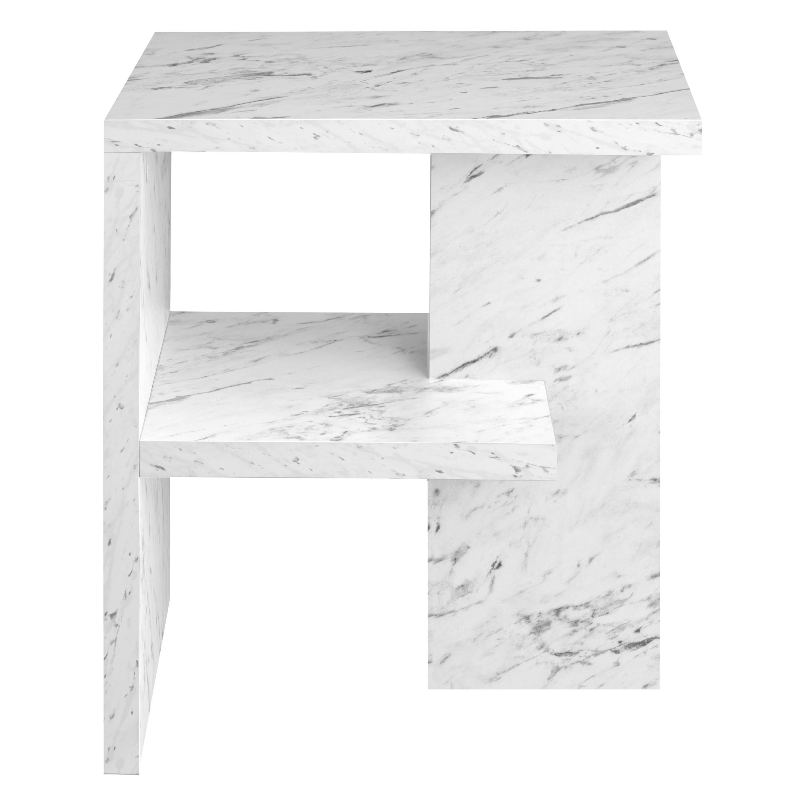 RNT By Really Nice Things Beistelltisch Weiß 30x52x48 cm