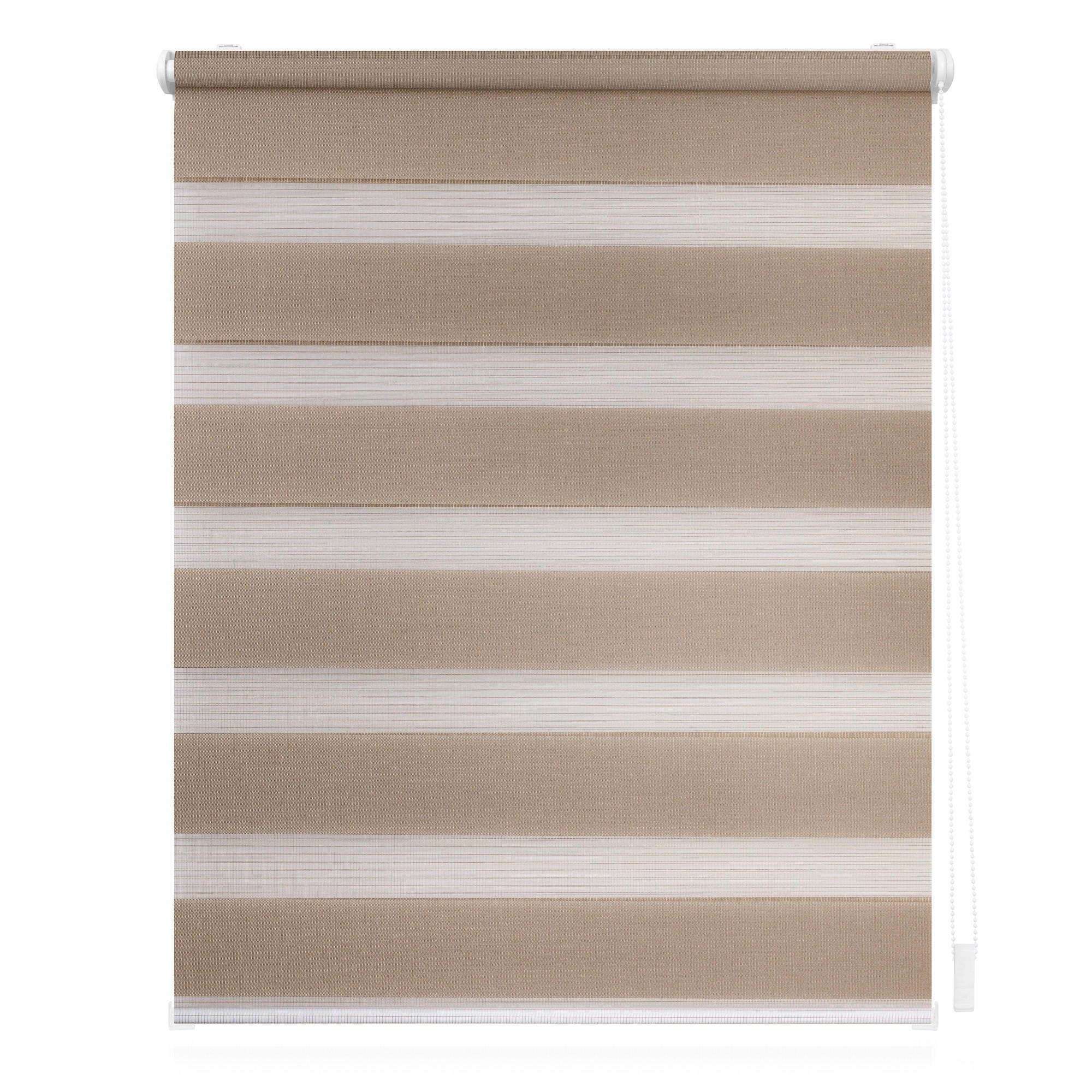 DUO ROLLO KLEMMFIX, OHNE BOHREN - Taupe, Kunststoff (100/150cm) - Lichtblick Original
