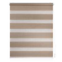 DUO ROLLO KLEMMFIX, OHNE BOHREN - Taupe, Kunststoff (45/150cm) - Lichtblick Original