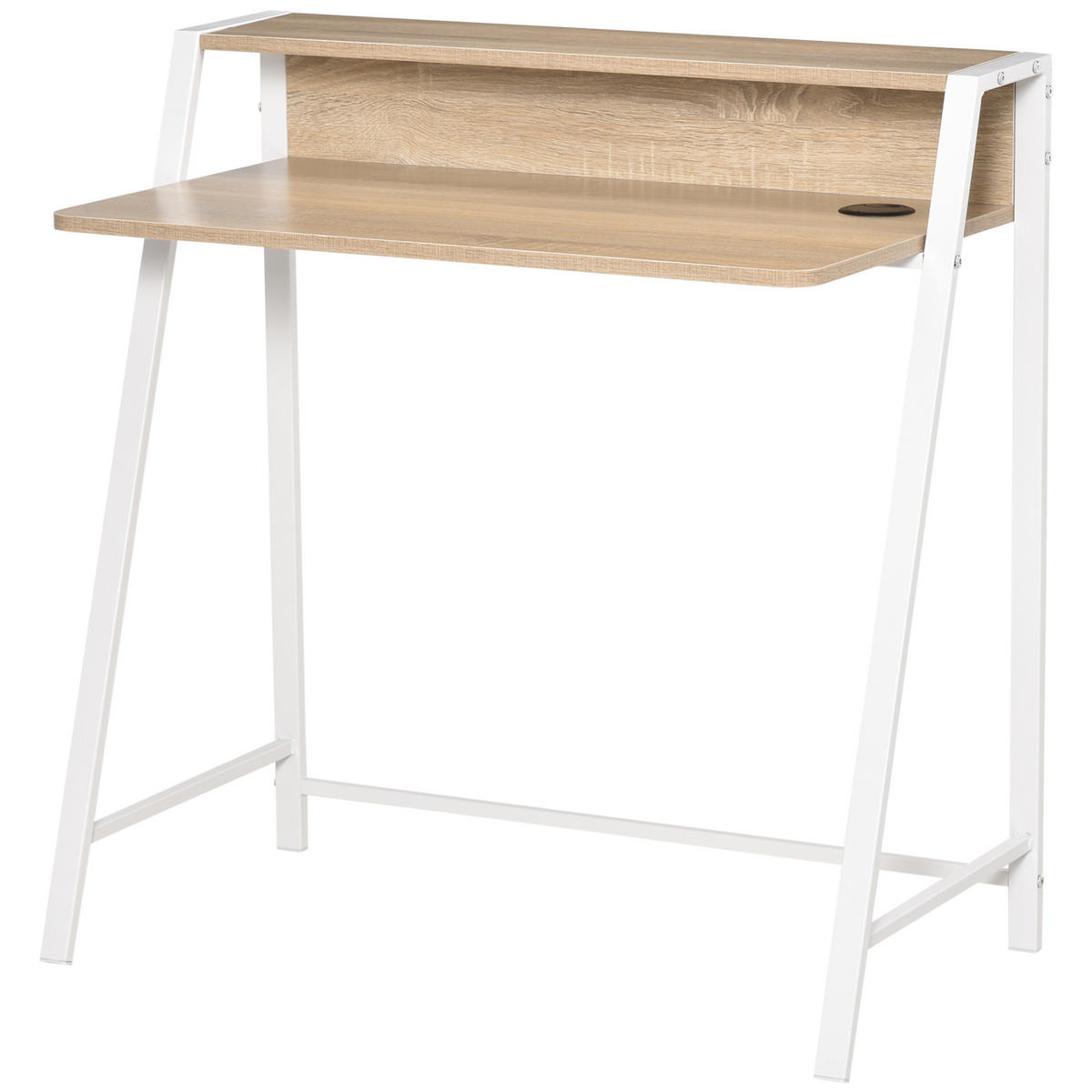 BÜROTISCH Eiche 1 Stück - Eichefarben, Holzwerkstoff (45/85/84cm) - GiPP