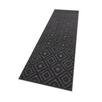 OUTDOORTEPPICH Ethno Anthrazit 80 x 250 cm - Anthrazit, Kunststoff (80/250cm) - TT Home