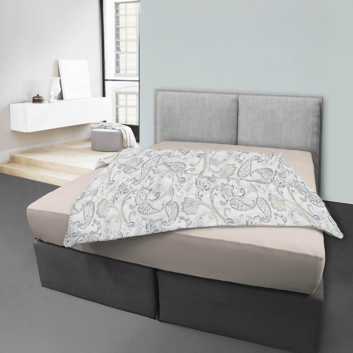BETTDECKE Basic 135x200 cm - Weiß, Textil (135/200cm) - CloudComfort