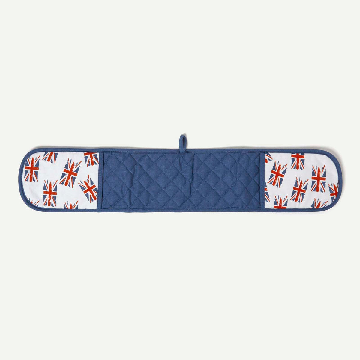 DOPPEL-OFENHANDSCHUH Union Jack, 18/85 cm, Baumwolle wattiert - Multicolor, Textil (18/85cm) - Homescapes