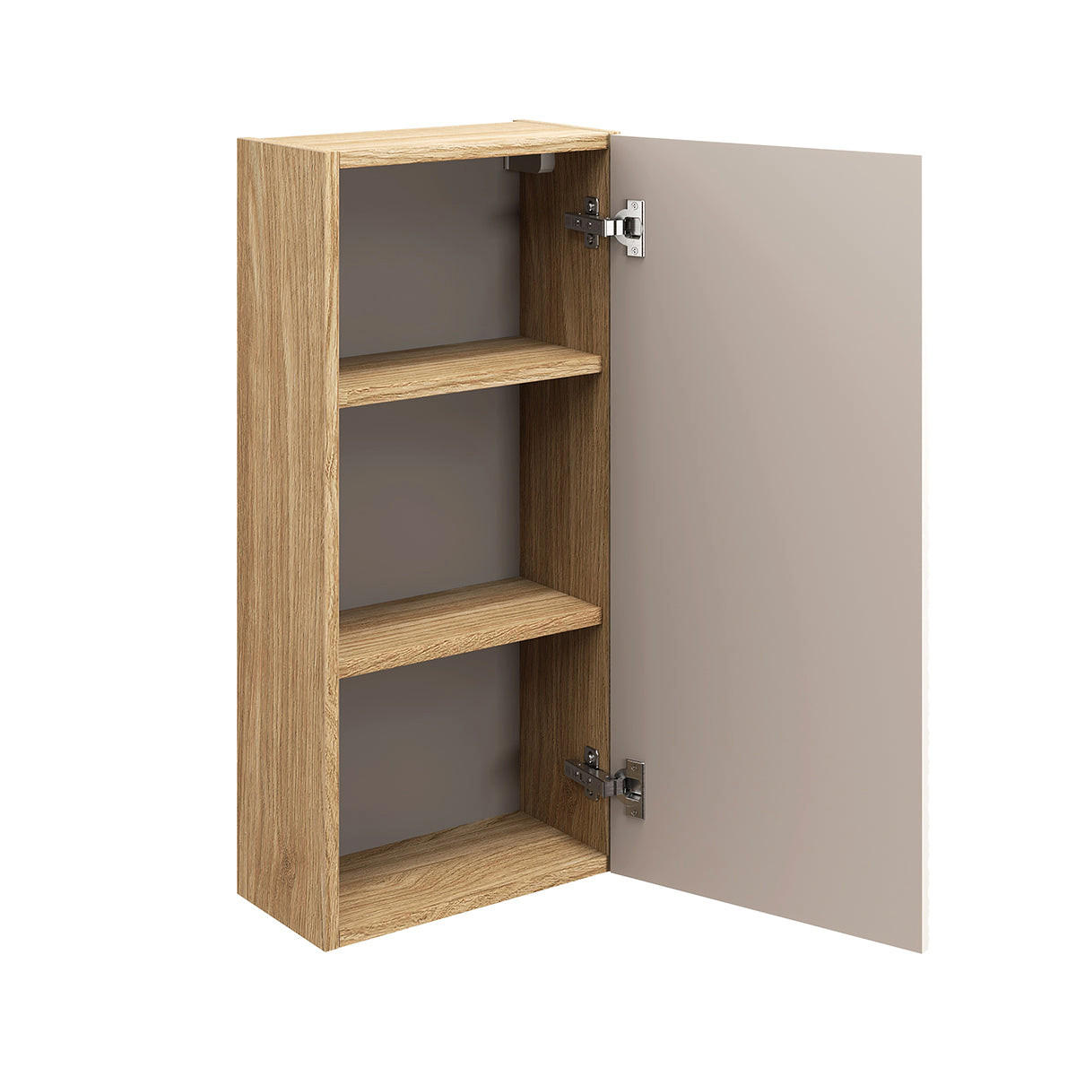 HÄNGESÄULE Elora Beige und Holz - Braun, Holzwerkstoff (35/75/17cm) - Petits-meubles