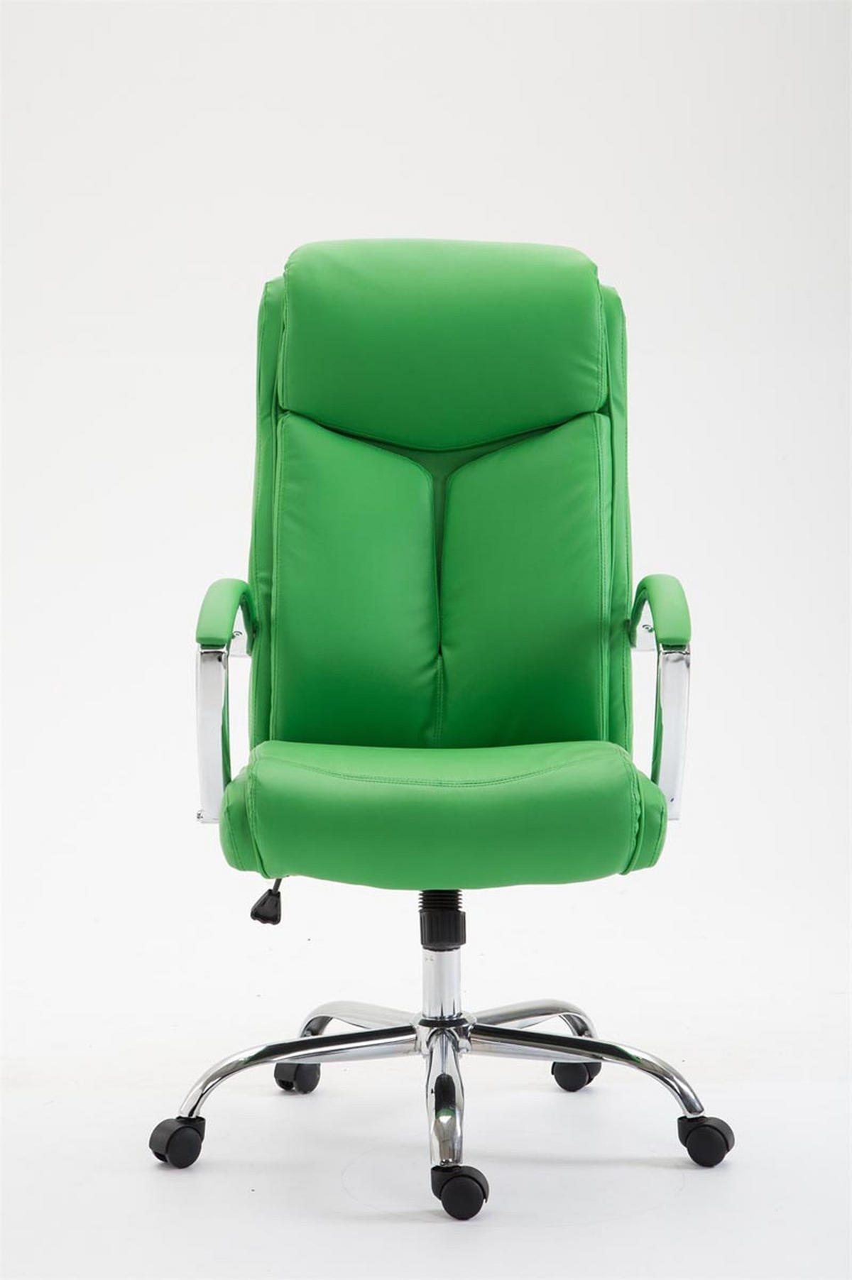 BÜROSTUHL Volute, Kunstleder Grün - Grün, Textil/Metall (65/125/73cm) - TPFLiving