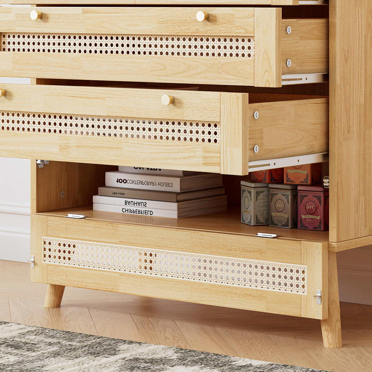 KOMMODE Braun 80/40/83 cm - Braun, Holzwerkstoff (40/83/80cm) - Urban Meuble