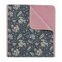 WOHNDECKE Baumwolle 140x180 cm Quilt-Optik – Gesteppt, Weich & Modern - Multicolor, Naturmaterialien (140/180cm) - AU Maison