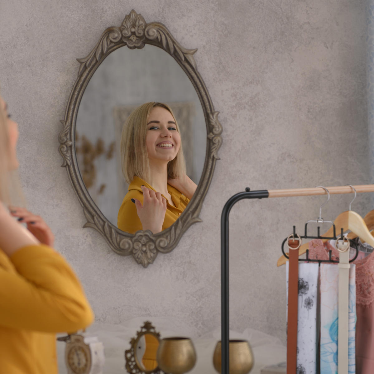 3XDRŽIAK na opasky - čierna, kov/plast (20/20/2cm) - Relaxdays