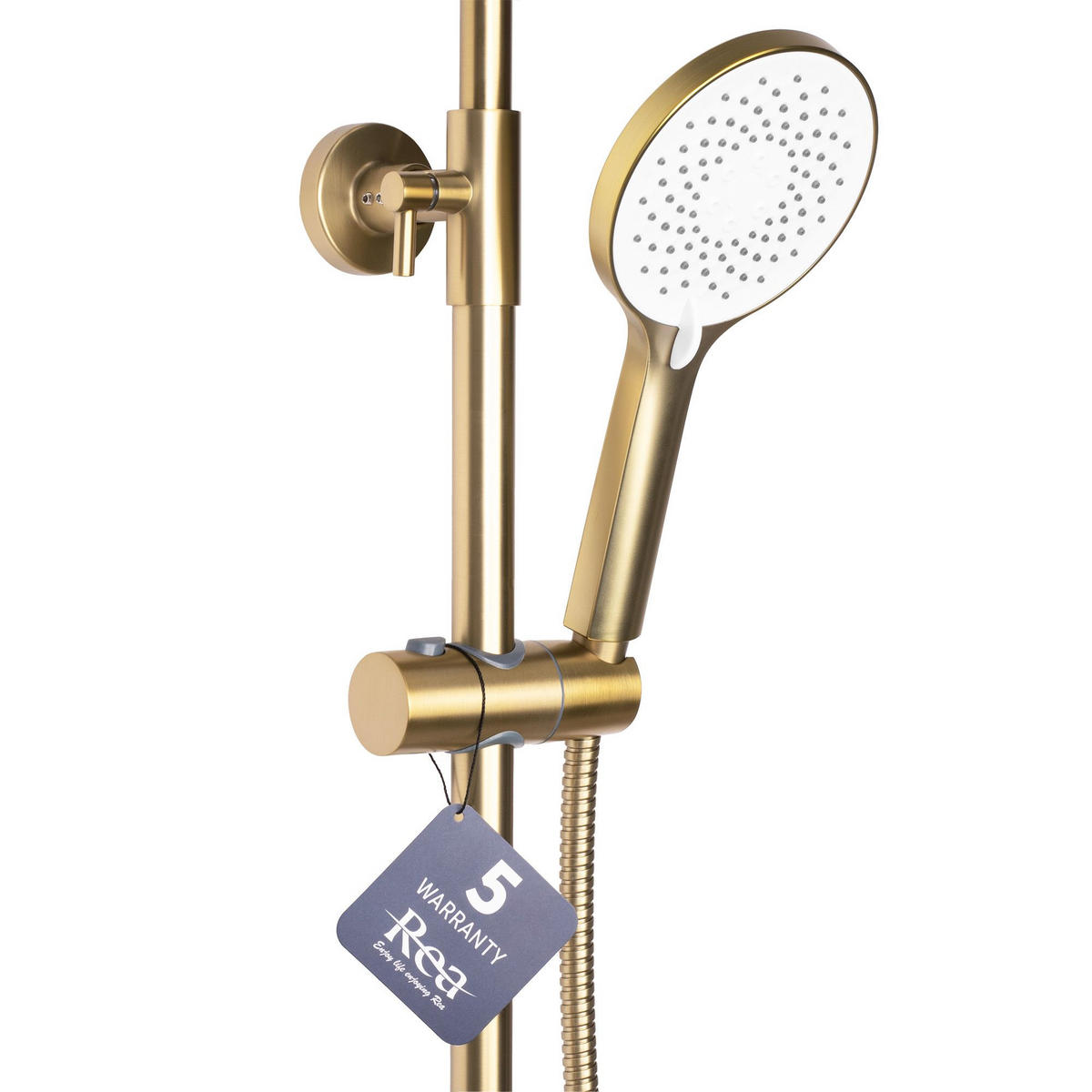 DUSCHGARNITUR Rea Avalon Gold Brush - Goldfarben, Metall (23/153.1/50cm) - REA