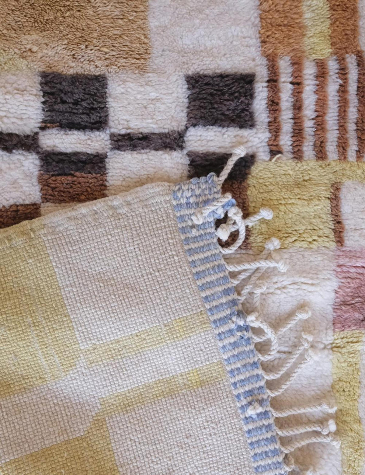 BERBERTEPPICH aus Wolle anspruchsvoll Design 200x 300 cm - Multicolor, Naturmaterialien (200/300cm) - AFK Living