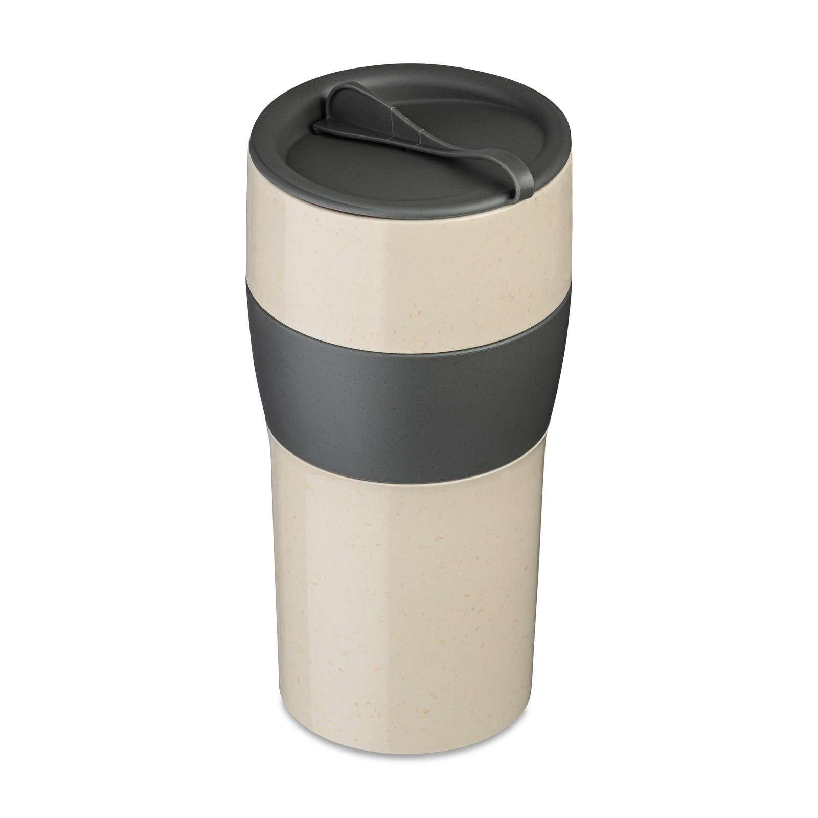 THERMOBECHER Aroma To Go Xl 700 ml 10/9,2/19 cm - Anthrazit, Kunststoff (0.7L) - KOZIOL