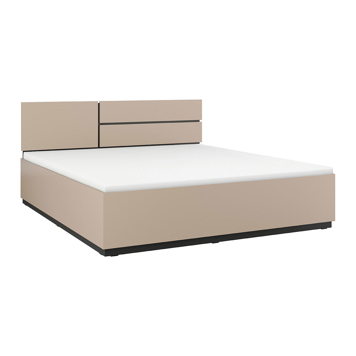 BOXSPRING POSTEL 180/200 Lilia Krtek - šedohnědá, kompozitní dřevo (180/200cm) - Petits-meubles