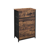 KOMMODE - Braun, Holzwerkstoff (30/90/56cm) - Hansiro