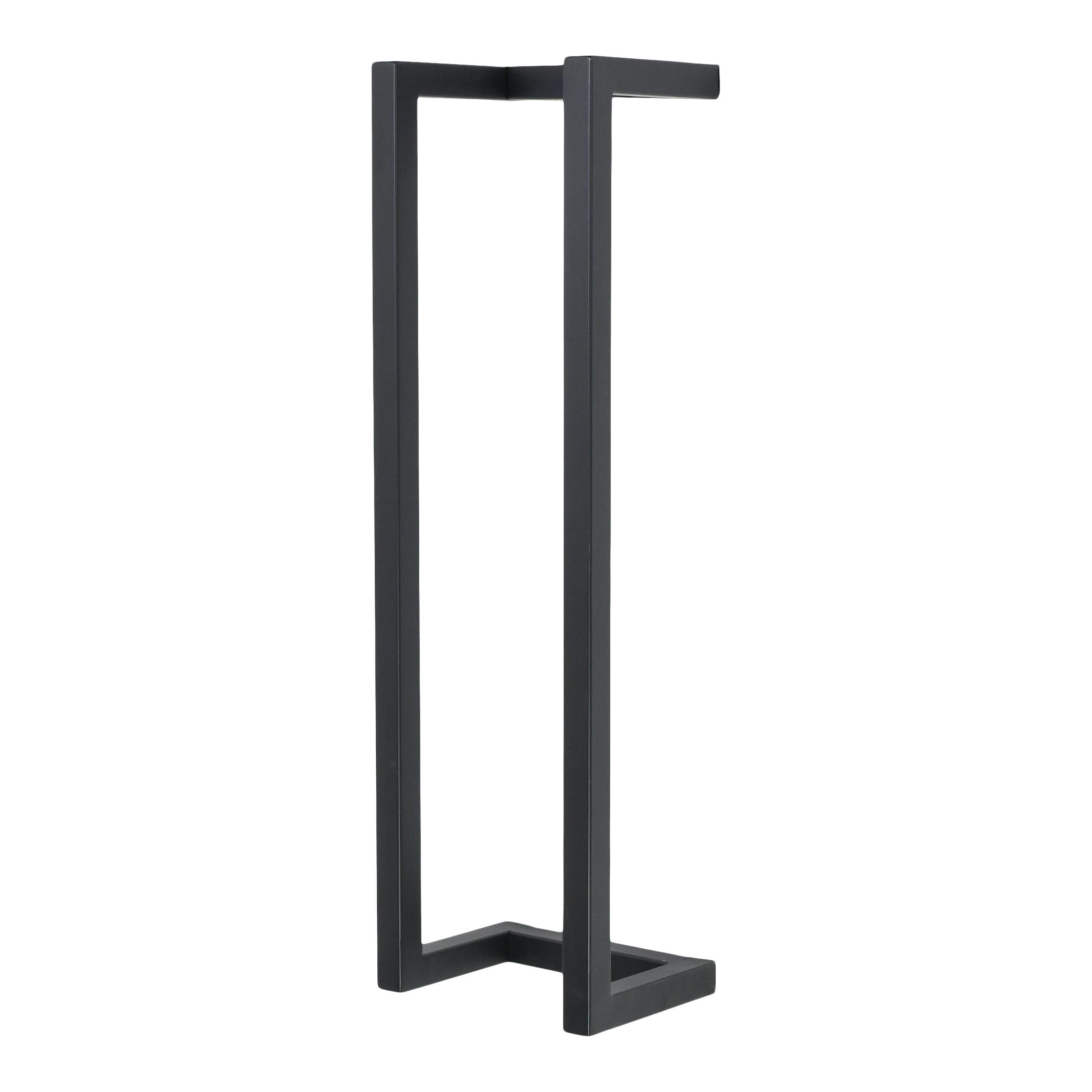 HANDTUCHSTÄNDER Fester Schwarz - Schwarz, Metall (20/67/15cm) - LOFT42
