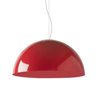 HÄNGELEUCHTE - Rot, Metall (60/60/30cm) - Lumicom