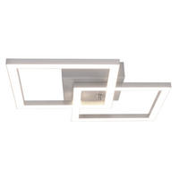 LED-DECKENLEUCHTE Luchetti 6/29.5/47cm - Goldfarben, Metall (29.5/6/47cm) - Nettlife