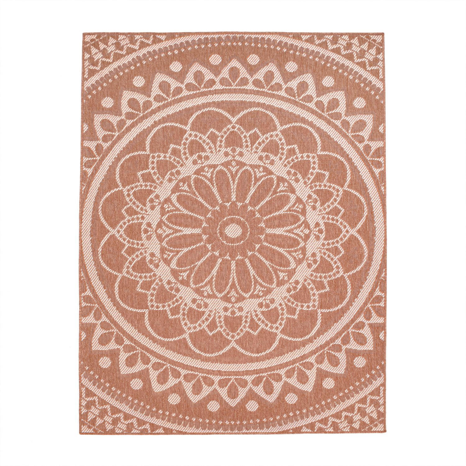 OUTDOORTEPPICH Marokkanisch Apricot 240 x 340 cm - Hellrosa, Kunststoff (240/340cm) - TT Home