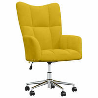 DREHSTUHL Lomax Gelb - Gelb, Metall (61.5/102/69cm) - Nettlife