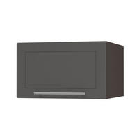 KLAPPHÄNGESCHRANK Kvantum W6B/60 Graphit Matt / Lava Matt 60 / 59 / 36cm - Dunkelgrau/Graphitfarben, Holz/Holzwerkstoff (60/36/59cm) - Feldmann-Wohnen