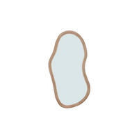 SPIEGEL Sophie Braun 4/63/120 cm - Braun, Glas (63/120/4cm) - Livingfurn