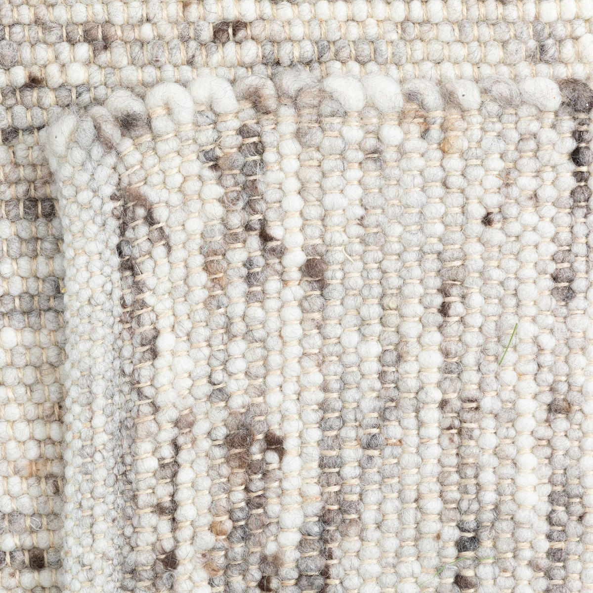 HANDWEBETEPPICH 70/130 cm Athen - Grau, Naturmaterialien (70/130cm) - Steffensmeier