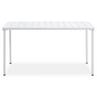 GARTENTISCH AZALEA weiß - Weiß, Metall (80/140/75cm) - IDIMEX