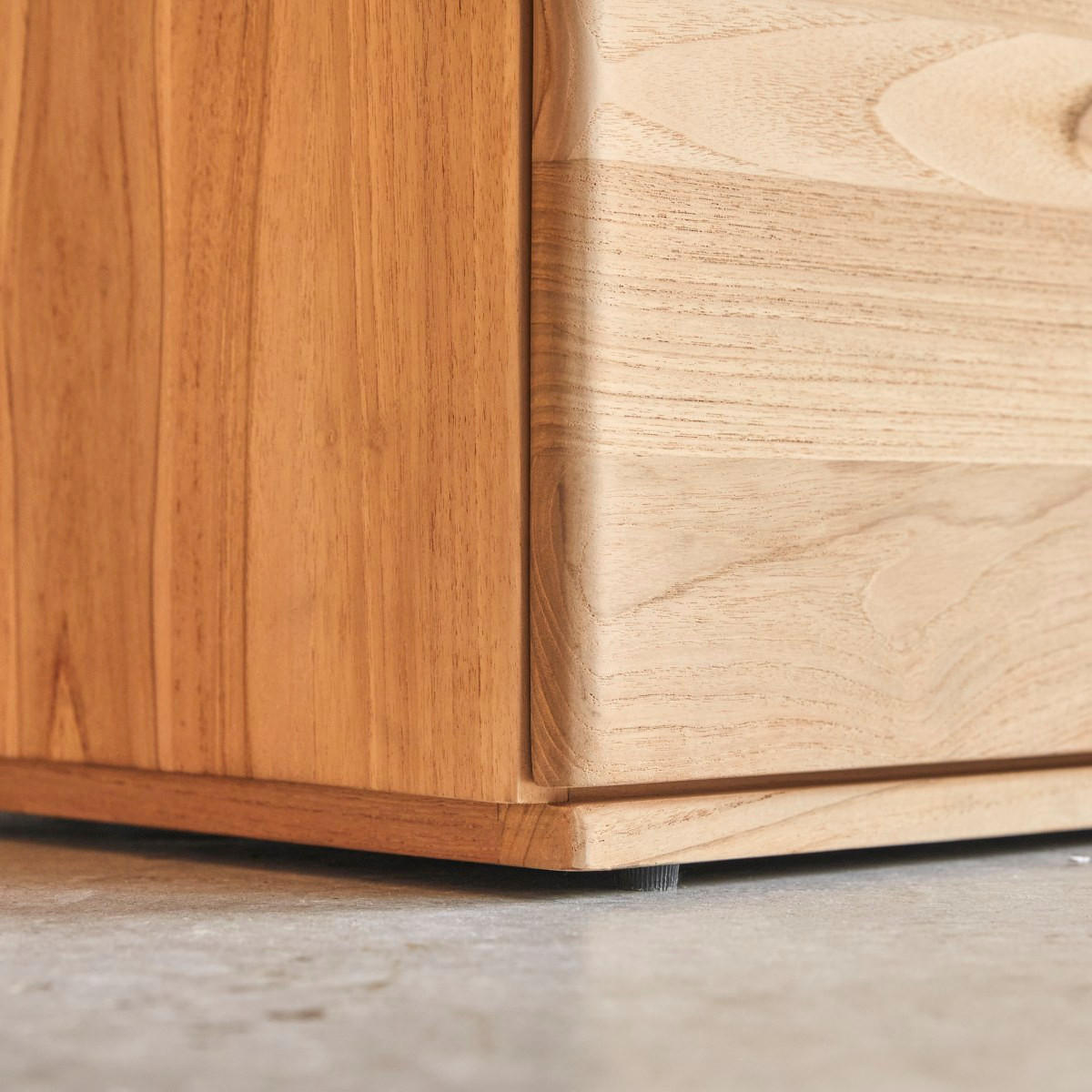 KOMMODE Nino Natur aus Teak - Naturfarben, Holz (100/85/45cm) - Tikamoon