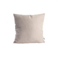 DEKORAČNÝ vankúš Uni svetlosivý 45 × 45 cm s výplňou - sivá, textil (45/45cm) - Deco-Raum