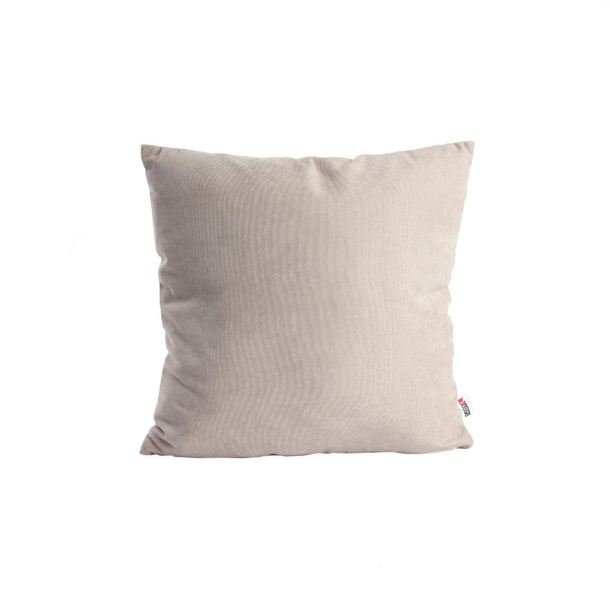 DEKORAČNÝ vankúš Uni svetlosivý 45 × 45 cm s výplňou - sivá, textil (45/45cm) - Deco-Raum