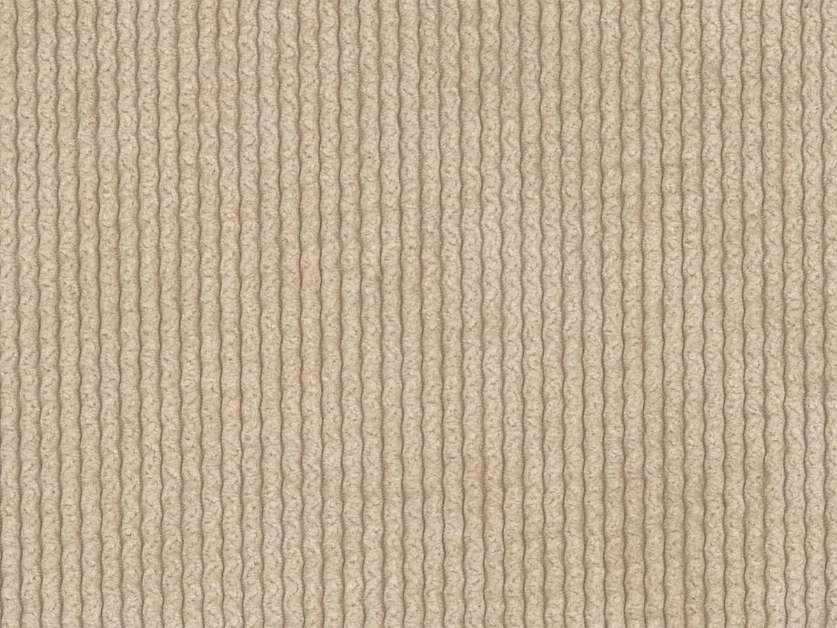 SESSEL mit gerader Rückenlehne - 1 Person - samt - beige Pogni - Beige, Textil (130/67/97cm) - Vente-Unique