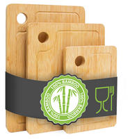 SCHNEIDEBRETT 22/33/1,5 cm, Bambus - Braun, Holz (22/33cm) - Dunedesign