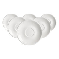 KAFFEEUNTERTASSEN Bari weiß ø 14,5 cm 6er Set - Weiß, Keramik (14.5cm) - Ritzenhoff Breker