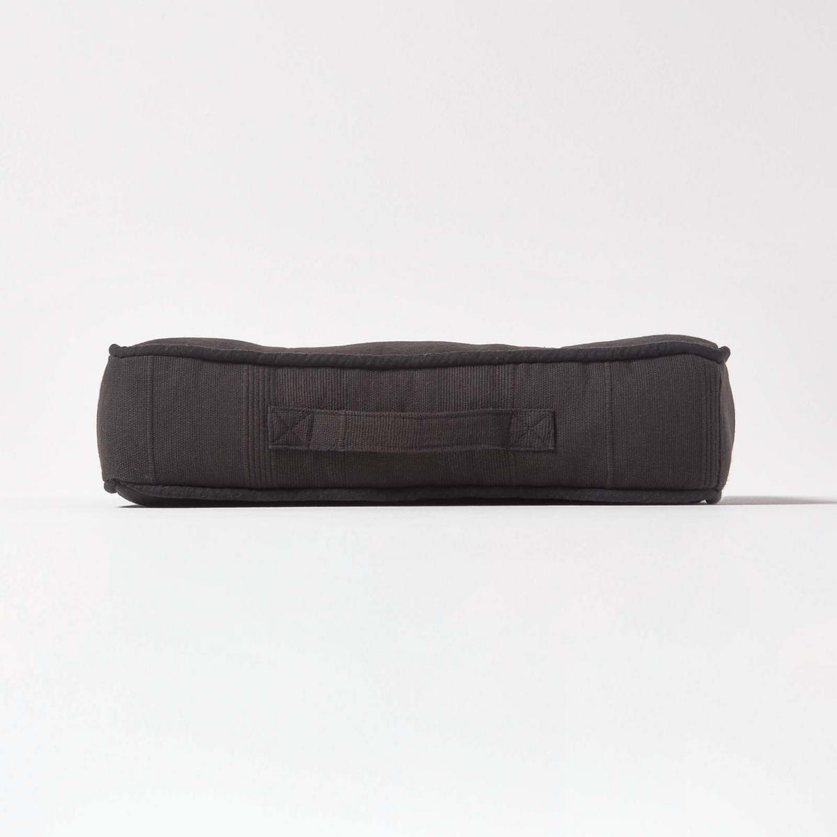SITZKISSEN Rajput schwarz 40/40/8 cm - Schwarz, Textil (40/40/8cm) - Homescapes