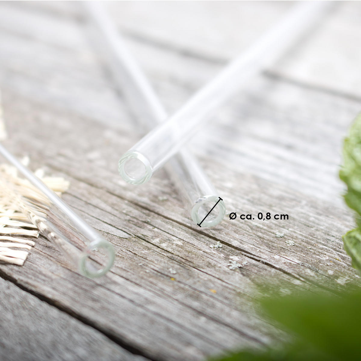 GLAS-TRINKHALME, transparent - Transparent, Glas (0.8/25cm) - bremermann