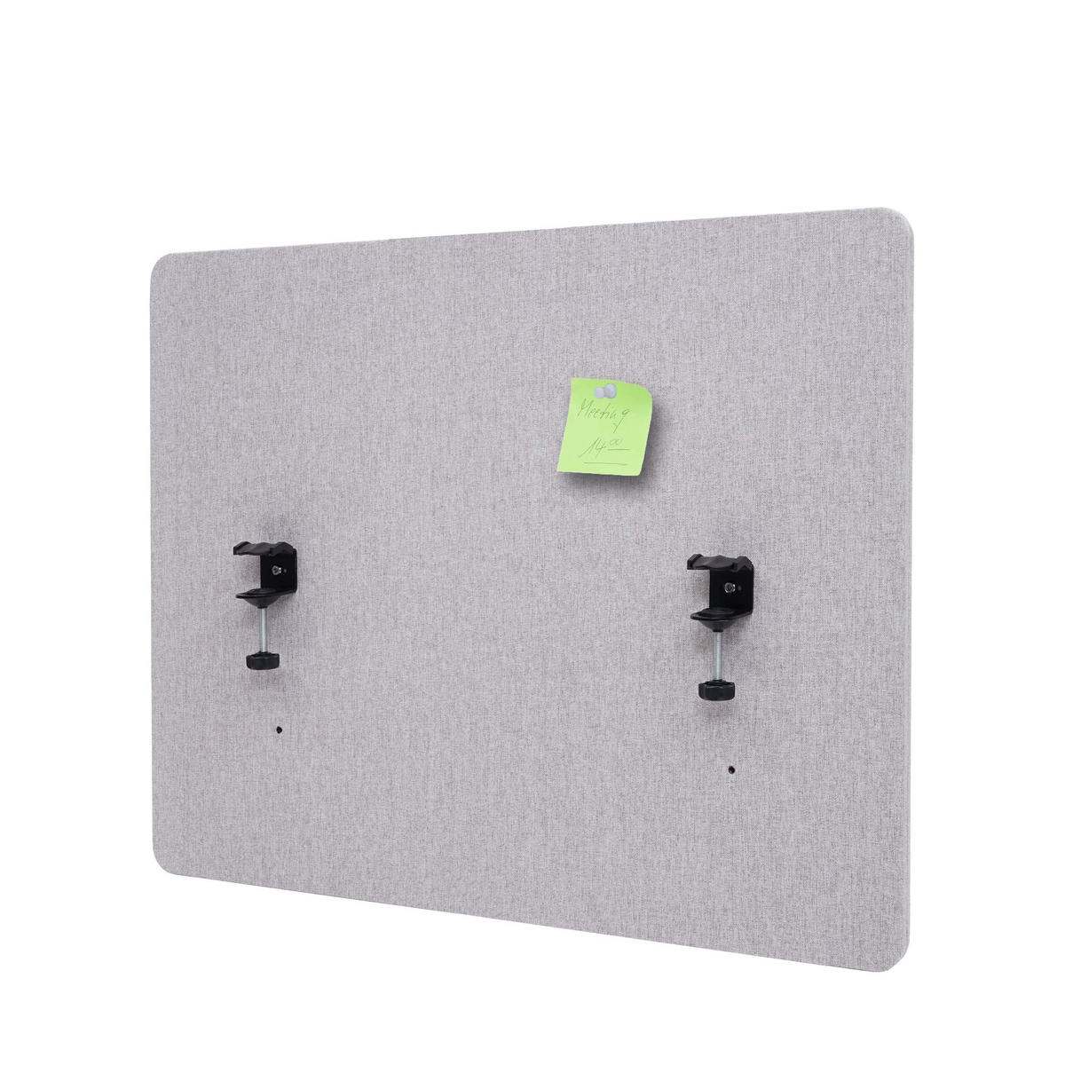 AKUSTIK-TISCHTRENNWAND Grau - Grau, Textil (75/60/2cm) - MCW
