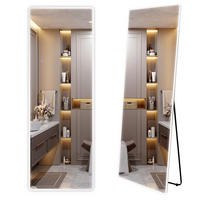 SPIEGEL Rea Led Classico 60x170cm White - Weiß, Glas (60/170/2cm) - REA