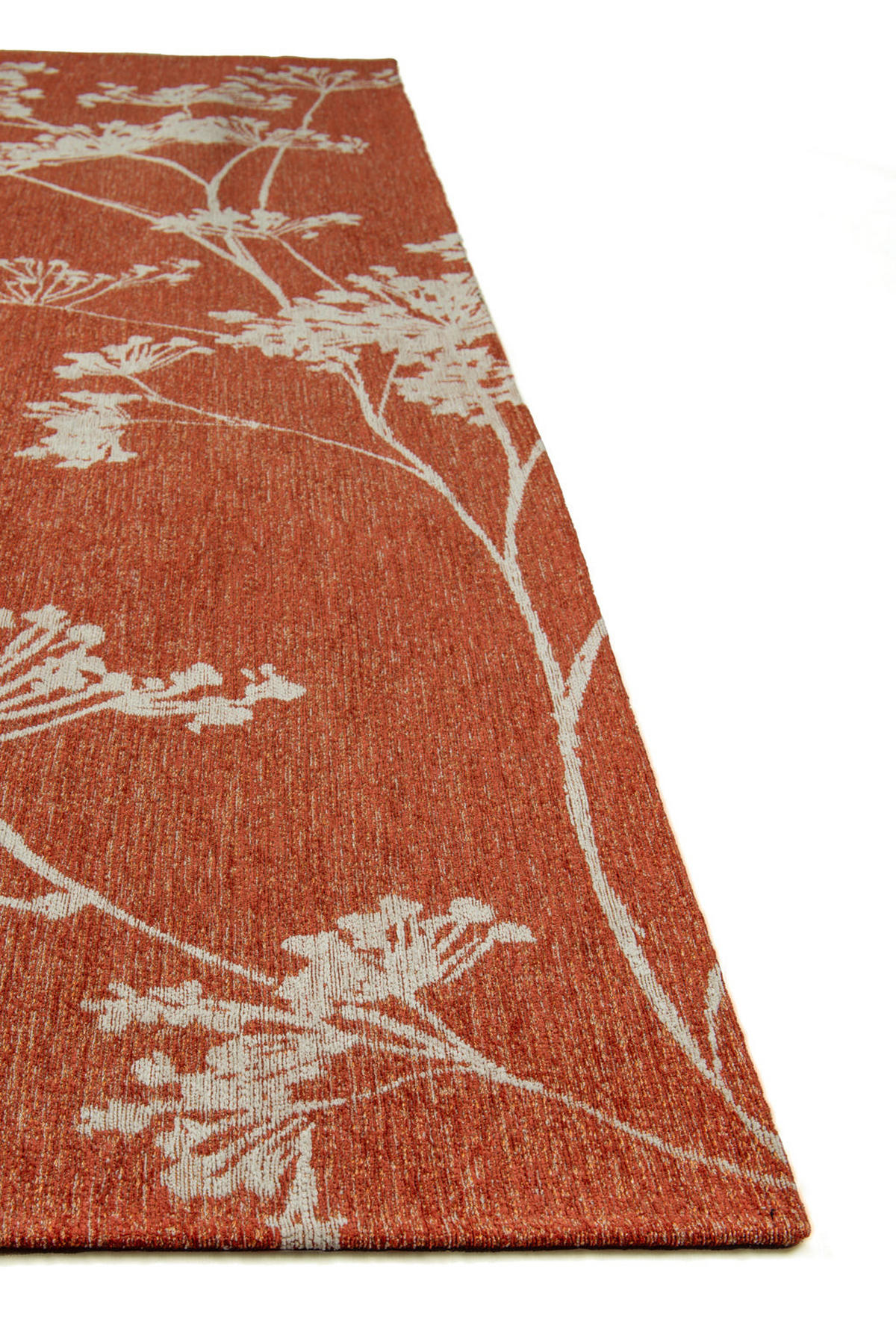 TEPPICH modern Flachgewebe BASIL Rot 170x240 cm - Rot, Textil (170/240cm) - Novatrend