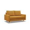 SOFA Blank gelb 152/92/92 - Gelb, Textil (152/92/92cm) - SIMKAM Furniture