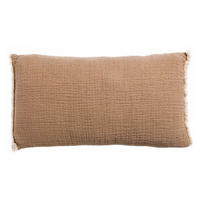 KISSEN Emilio kupferbraun 30 x 50 cm - Dunkelorange, Textil (30/50cm) - Vivaraise