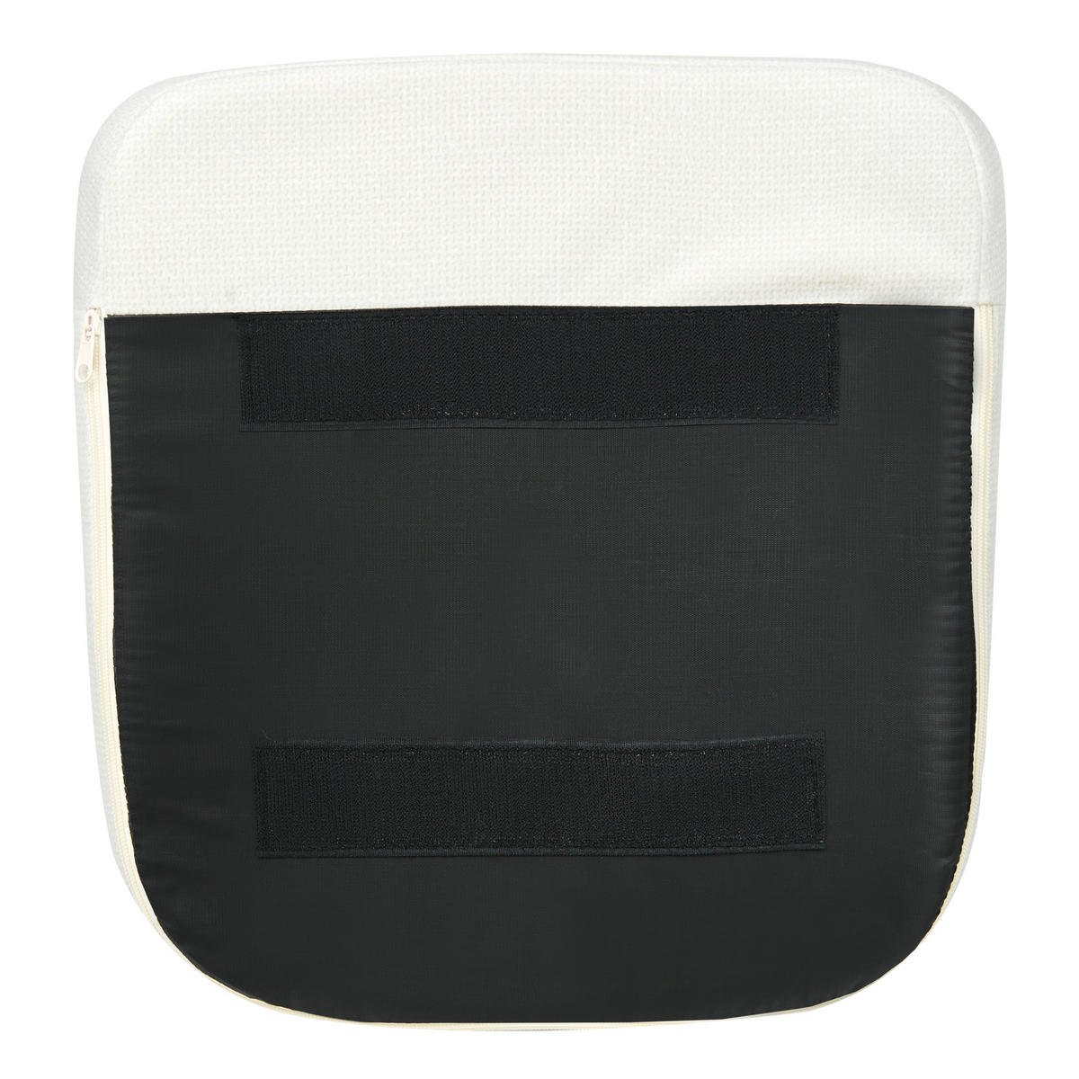 ESSZIMMERSTUHL Samtstoff cremeweiß Yorkville II - Hellbraun/Weiß, Textil (56/82/46cm) - Beliani