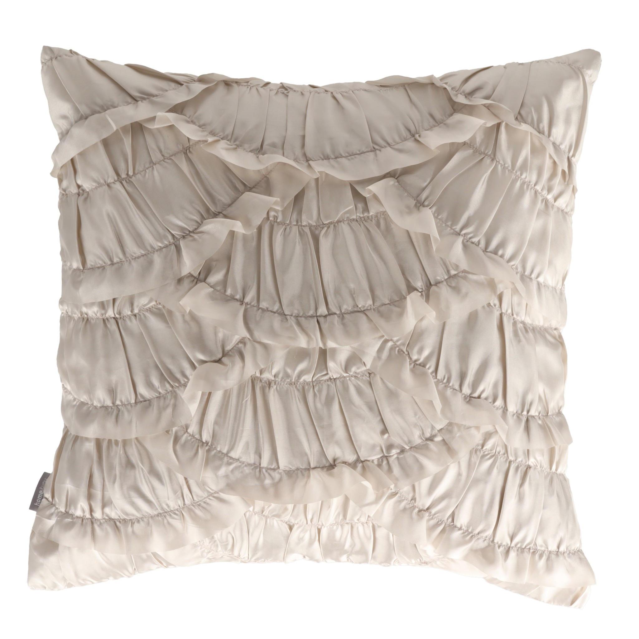 KISSENBEZUG Shellio - Hellgrau, Textil (45/45cm) - home&you