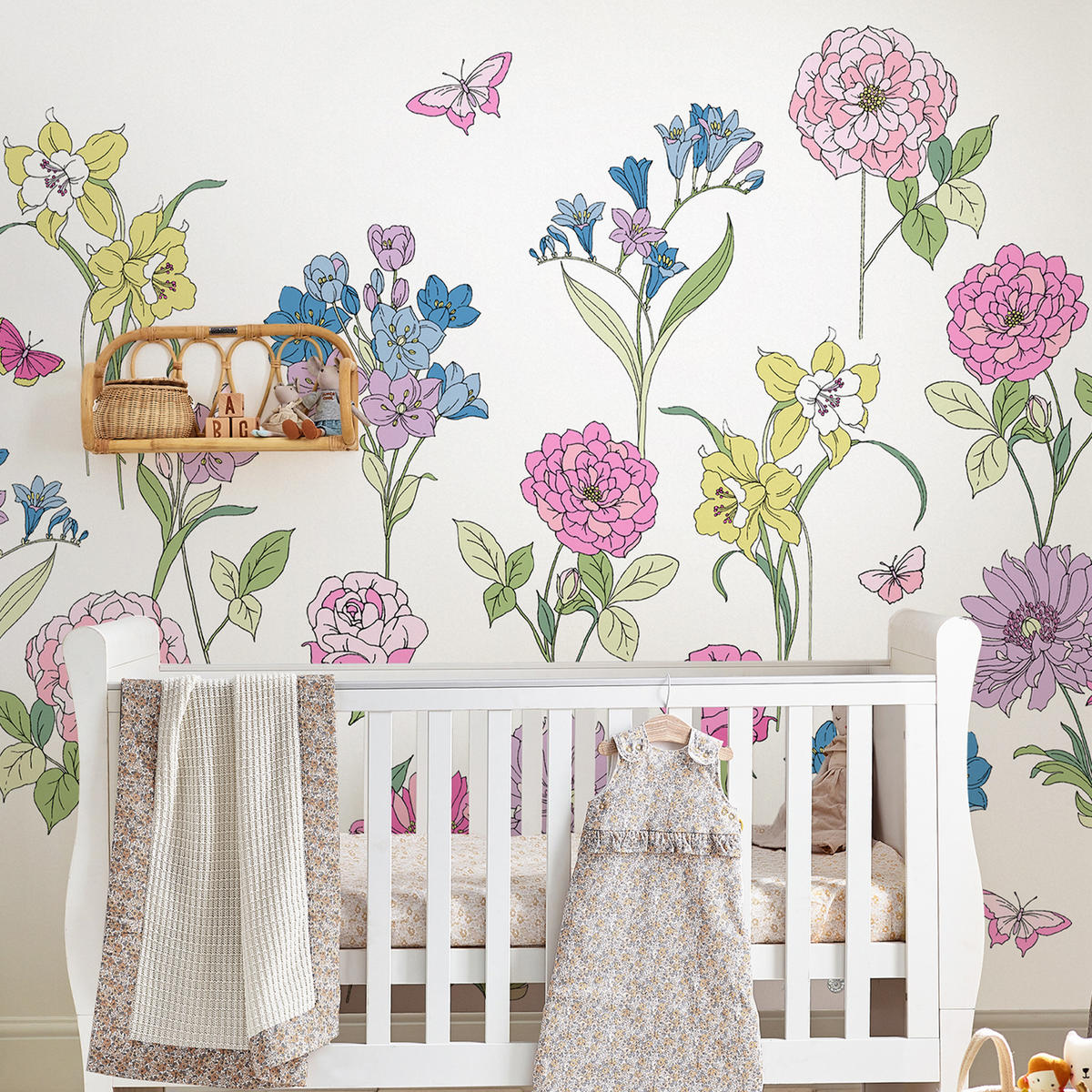FOTOTAPETE Gilly - Multicolor, Papier/Kunststoff (280/280cm) - LAURA ASHLEY