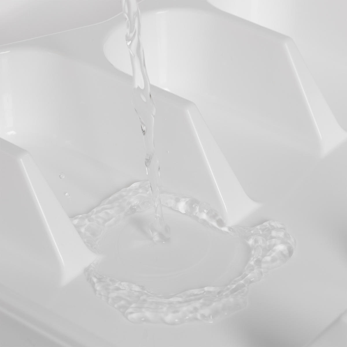 2xBESTECKKASTEN - Weiß, Kunststoff (24.5/4/32.5cm) - Relaxdays