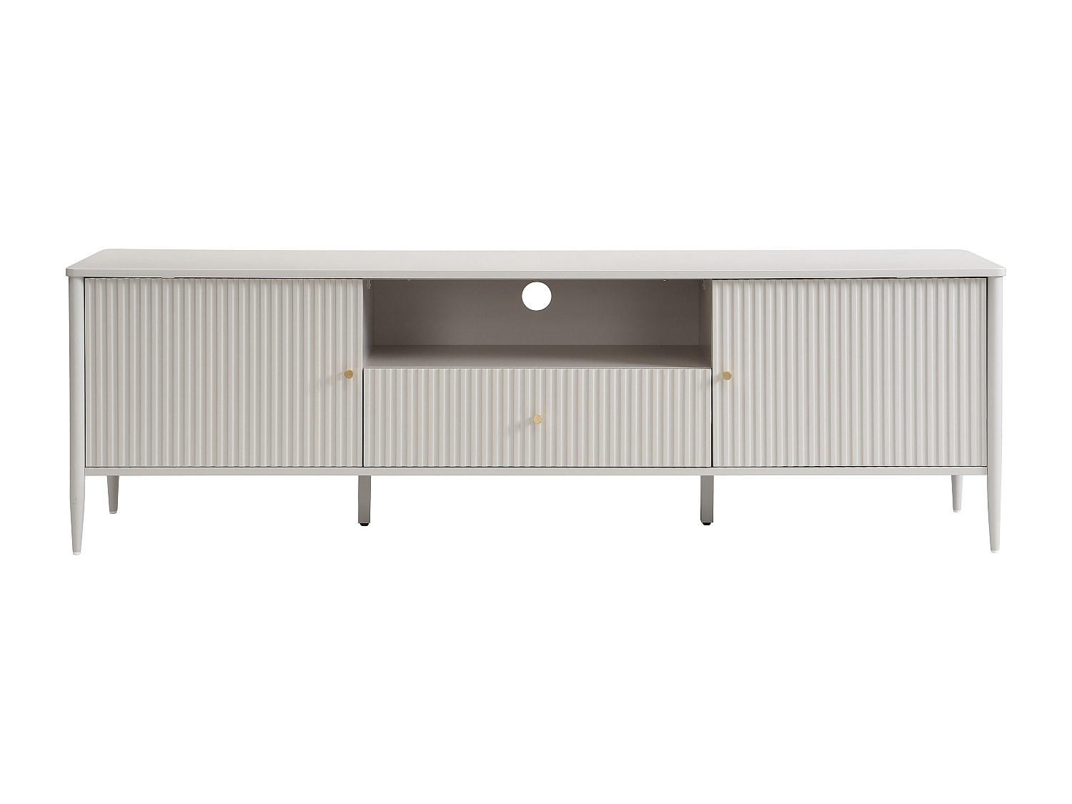 TV-BOARD - 178 cm x 40 cm - Holz, Platte - Beige CALITARO - Beige, Holz (178/55/40cm) - Vente-Unique