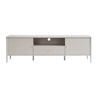 TV-BOARD - 178 cm x 40 cm - Holz, Platte - Beige CALITARO - Beige, Holz (178/55/40cm) - Vente-Unique