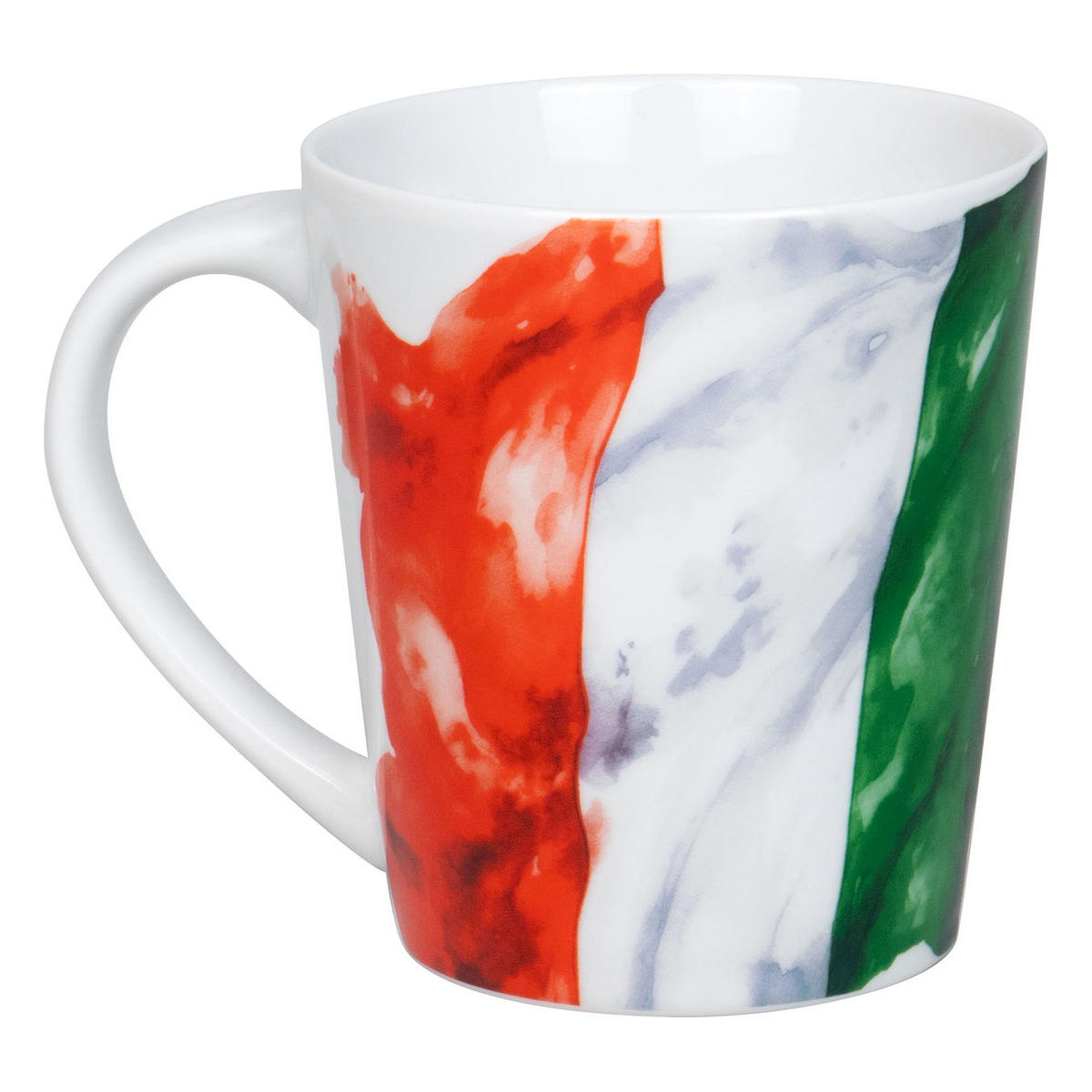 KAFFEEBECHER Flagge Italien - Naturfarben, Keramik (0.38L) - Könitz