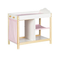 PUPPENKOMMODE Scarlett - Weiß, Holzwerkstoff (30/50/52cm) - Roba