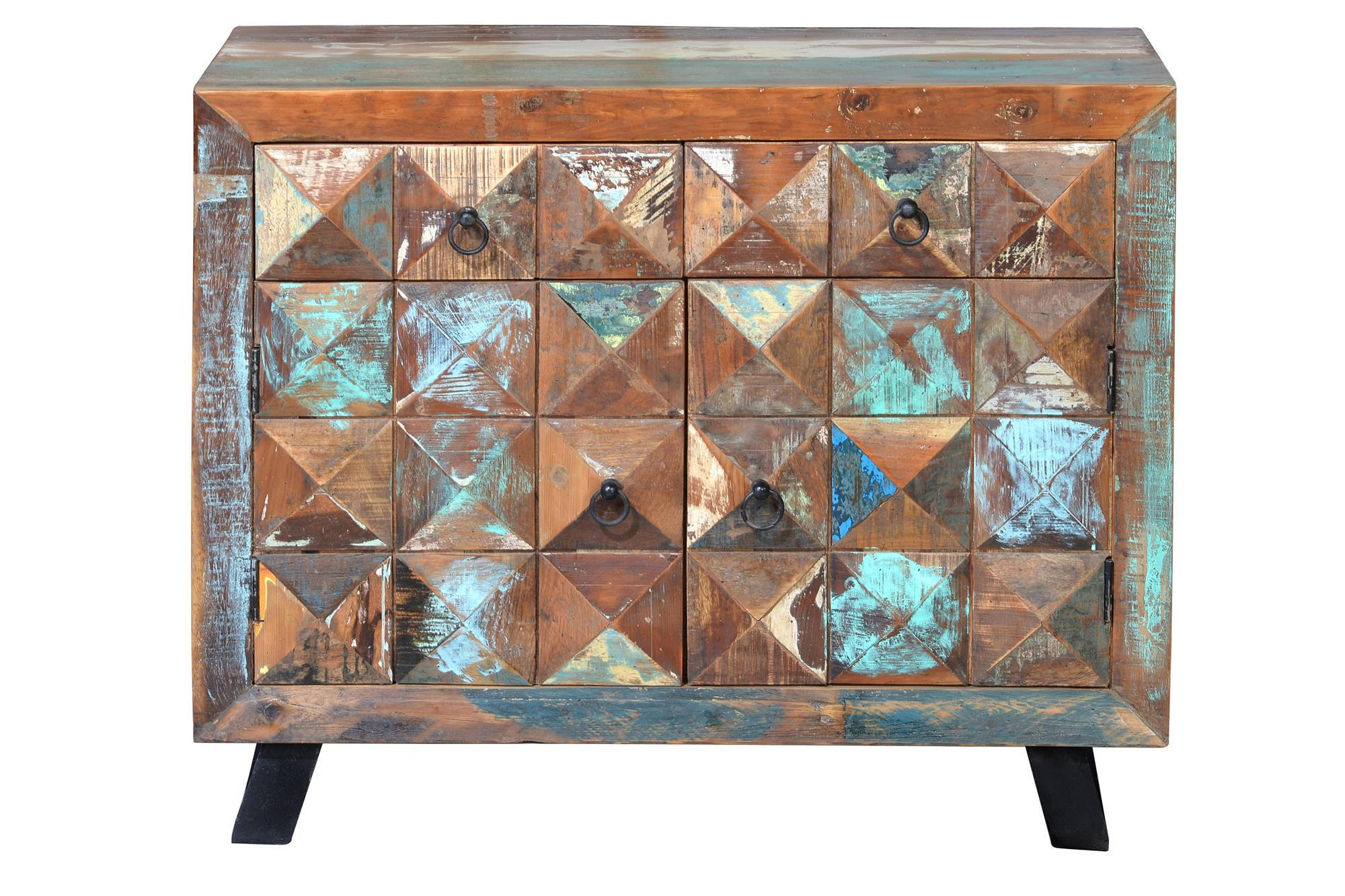 Thumbnail - Giner y Colomer Kommode, Chrom, Holz, 100x87x40 cm, Wohnzimmer, Kommoden & Sideboards, Kommoden