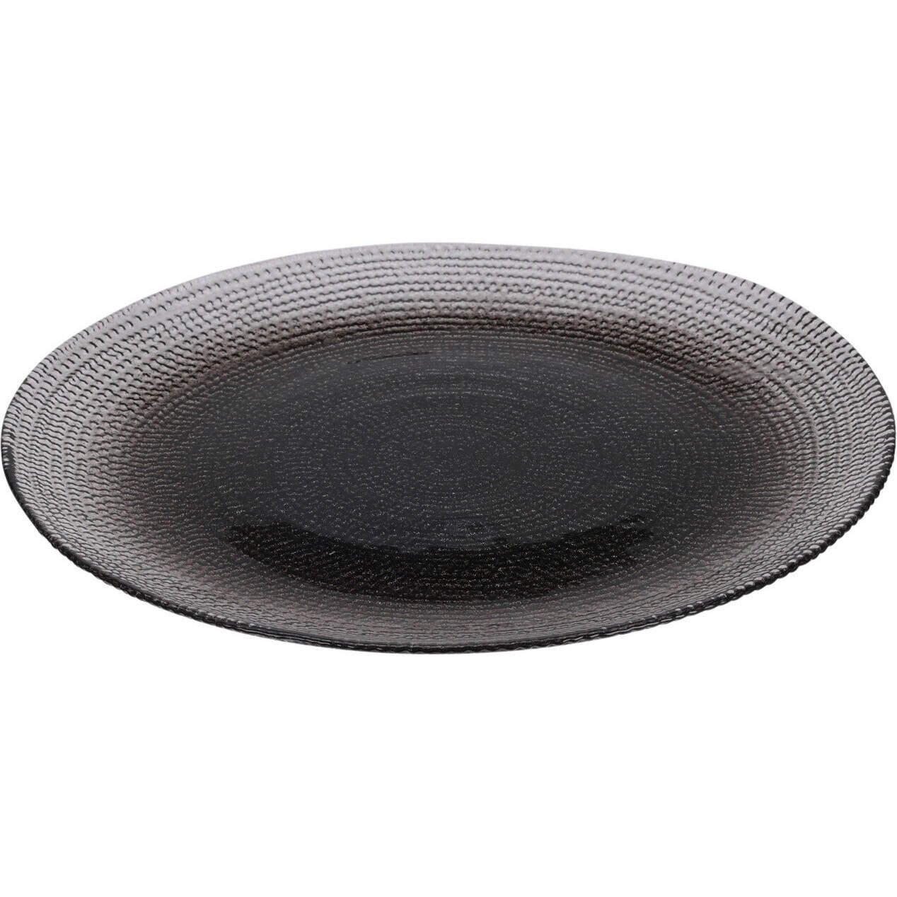 DESSERTTELLER Lakris Ø 21 cm - Anthrazit, Glas (21cm) - Home Styling Collection